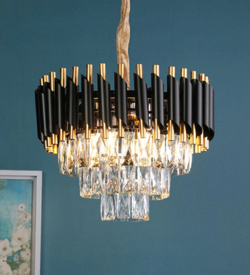 PR Prashant Chandelier Ceiling Lamp(Gold)