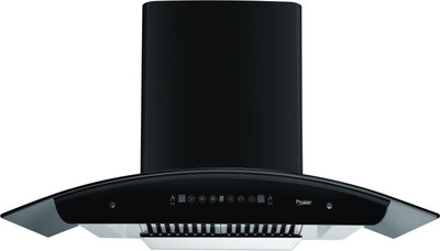 Prestige Oscar 900 Auto Clean Wall Mounted Chimney (Black 1100 CMH)