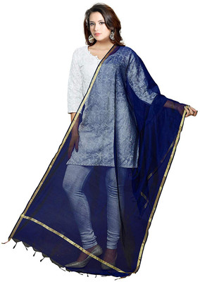 Shri Ram Creations Cotton Silk Solid Women Dupatta