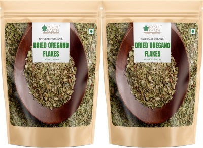 Bliss of Earth Naturally Organic Dried Oregano Flakes For Seasoning On Pizza & Pasta 2x500 Pack Of 2(1 kg)