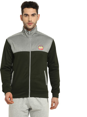 YUUKI Full Sleeve Colorblock Men Jacket