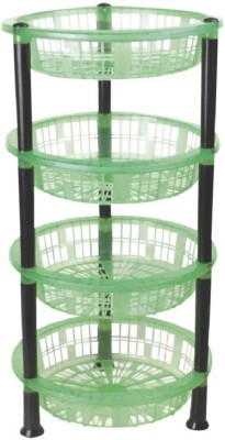 Flipkart SmartBuy Fruits/Vegetables Kitchen Rack Plastic remium Quality Vegetable Stand Plastic for Kitchen/Fruit/Sabji Multipurpose Stand