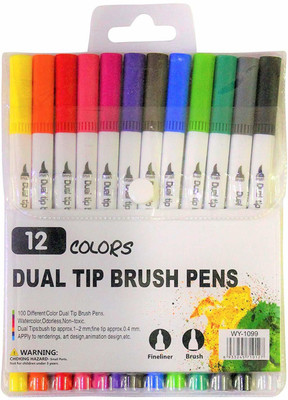 Timbktoo Timbktoo Sofft Brush Nib Sketch Pen(Multicolor)