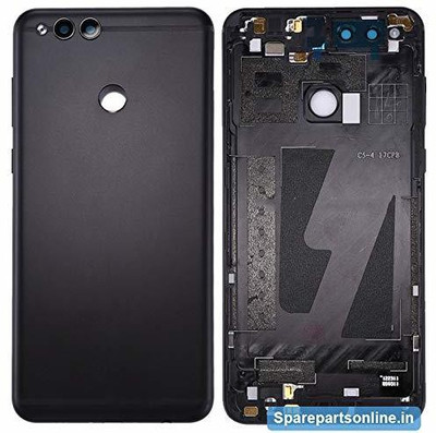 Spares4ever Huawei Huawei Honor 7X Black Back Panel(Black)