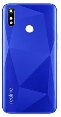 Spares4ever Oppo Oppo Realme 3i RMX1827 Diamond Blue Back Panel(Diamond Blue)