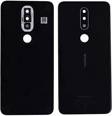 Spares4ever Nokia 5.1 Plus 5.1+ Back Panel(Black)