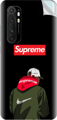 Snooky Xiaomi Mi Note 10 Lite Mobile Skin(Black)