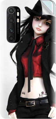 Snooky Xiaomi Mi Note 10 Lite Mobile Skin(White)