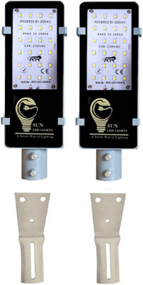 suncircuit SUN_24W_SL2_WM Flood Light Outdoor Lamp(Grey, Black)