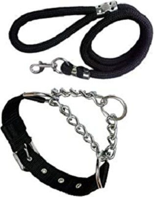Hanu 152 cm Dog Strap Leash(Black)