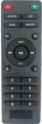 BhalTech IT-4.1 XH Power SUFB Home Theater System INTEX Remote Controller(Black)