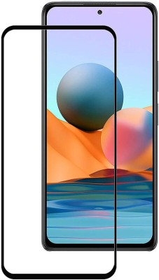 welldesign Edge To Edge Tempered Glass for Redmi Note 10 Pro Max(Pack of 1)