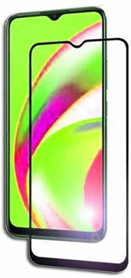 O2MG Edge To Edge Tempered Glass for Tecno Spark 8C(Pack of 1)