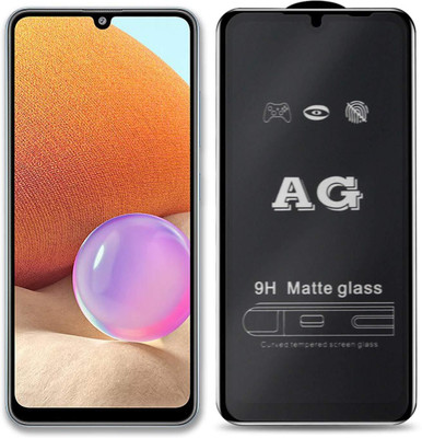 welldesign Edge To Edge Tempered Glass for SAMSUNG Galaxy A32(Pack of 1)