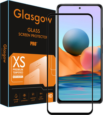 Glasgow Edge To Edge Tempered Glass for Mi Redmi Note 10s(Pack of 1)