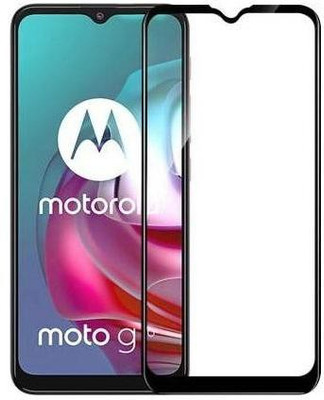 DSCASE Edge To Edge Tempered Glass for MOTOROLA G30(Pack of 1)