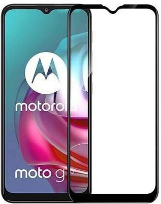 DSCASE Edge To Edge Tempered Glass for MOTOROLA G30(Pack of 1)