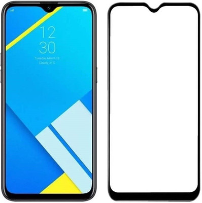 GORILLA FIVE Edge To Edge Tempered Glass for Realme C2, :Oppo A1K(Pack of 1)
