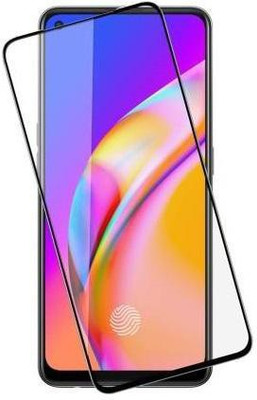 Caseline Edge To Edge Tempered Glass for OPPO F19 PRO(Pack of 1)