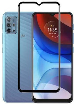 DSCASE Edge To Edge Tempered Glass for MOTOROLA G30(Pack of 1)