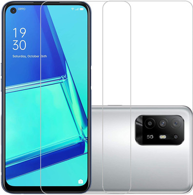 HOBBYTRONICS Tempered Glass Guard for OPPO F19, OPPO F19 PRO PLUS, OPPO F19 PRO(Pack of 2)