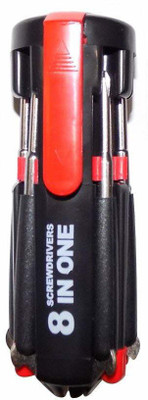 Kreya Enterprise Screwdriver 8 in 1 Multi-Function Screwdriver Kit Long Handle Screwdriver(Pack of 1)