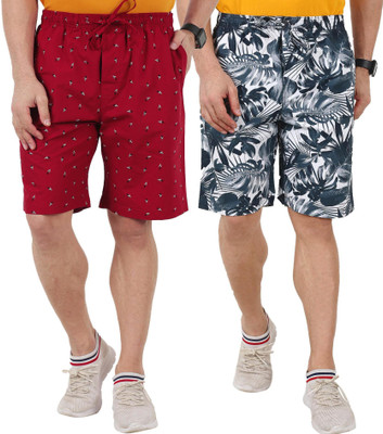 AD & AV Printed Men Multicolor Regular Shorts