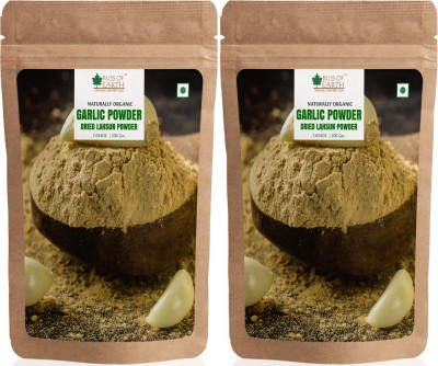 Bliss of Earth 2x200GM Naturally Organic Dried Garlic Powder for Cooking Pack Of 2(2 x 200 g)