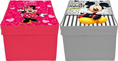 KUBER INDUSTRIES Shelf Organizers(Grey, Pink, Polyester)