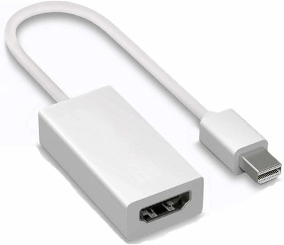 Offers 1.8M Display Port DP to HDMI Male AV Cable Adaptor for HDTV LCD PC | ENTWINO TV-out Cable Mini Display Port To Hdmi Adapter (NO AUDIO ) TV-out Cable 4K 1080P HD Mini DisplayPort to HDMI Adapter cable Display Port Male mini DP To HDMI Female Cable Adapter Converter(White, For Computer)