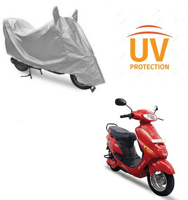 saanvi Two Wheeler Cover for Hero(E Sprint, Silver)