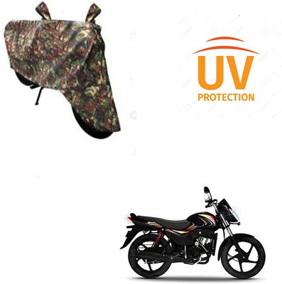 Atulit enterprises Two Wheeler Cover for Mahindra(Pantero, Multicolor)