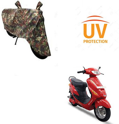 saanvi Two Wheeler Cover for Hero(E Sprint, Multicolor)