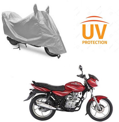 Atulit enterprises Two Wheeler Cover for Bajaj(Discover 125 DTS-i, Silver)