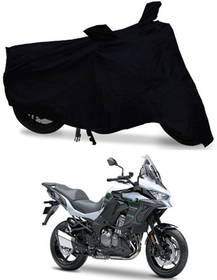 THE REAL ARV Two Wheeler Cover for Kawasaki(Versys 1000, Black)