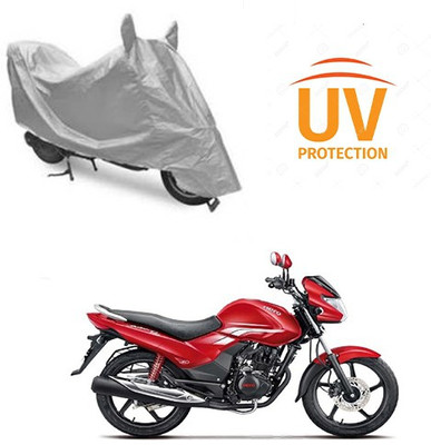 saanvi Two Wheeler Cover for Hero(Achiever, Silver)