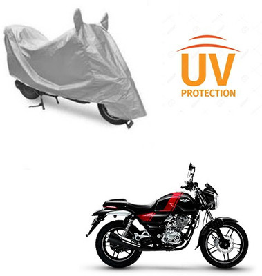 Atulit enterprises Two Wheeler Cover for Bajaj(V 150, Silver)