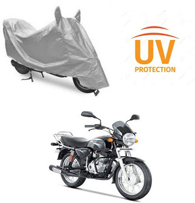 Atulit enterprises Two Wheeler Cover for Bajaj(Boxer, Silver)