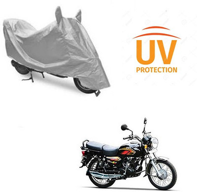 Atulit enterprises Two Wheeler Cover for TVS(Max 4R, Silver)