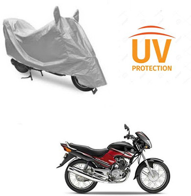 Atulit enterprises Two Wheeler Cover for Yamaha(Gladiator, Silver)