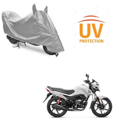 Feel heaven Two Wheeler Cover for Honda(Livo, Silver)