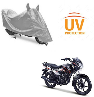 Atulit enterprises Two Wheeler Cover for TVS(Phoenix 125, Silver)