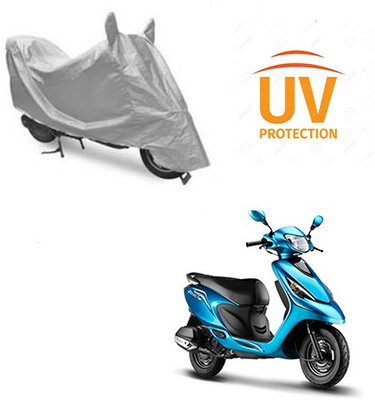 Atulit enterprises Two Wheeler Cover for TVS(Zest, Silver)
