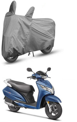 HYBRIDS COLLECTION Two Wheeler Cover for Honda(Activa, Grey)