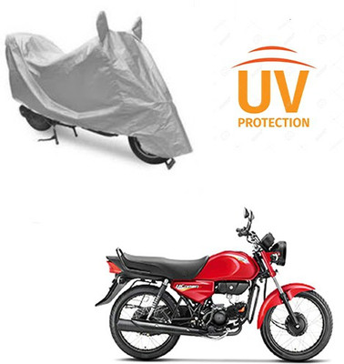 Atulit enterprises Two Wheeler Cover for Hero(HF Dawn, Silver)