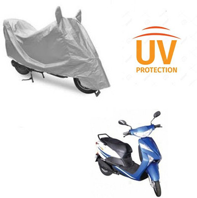 Atulit enterprises Two Wheeler Cover for Indus(Yo Xplor, Silver)