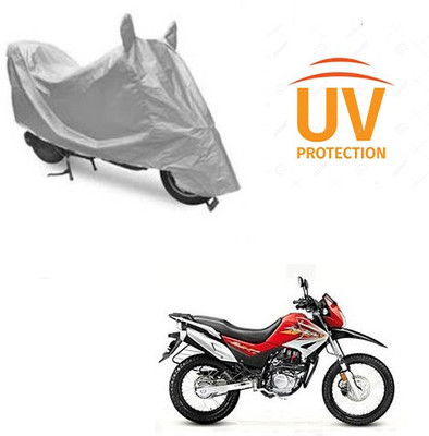 Atulit enterprises Two Wheeler Cover for Hero(Impulse, Silver)