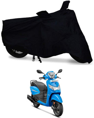 Amozkart Two Wheeler Cover for Hero(Pleasure, Black)
