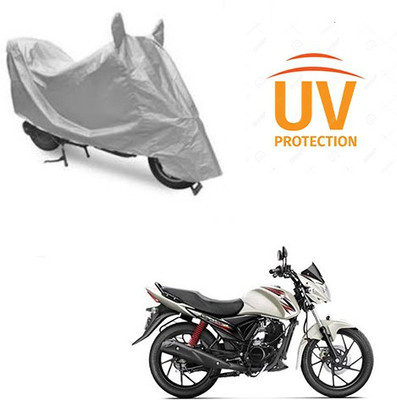 Atulit enterprises Two Wheeler Cover for Suzuki(Sling Shot, Silver)
