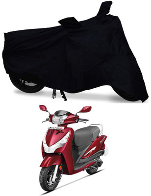 Amozkart Two Wheeler Cover for Hero(Destini 125, Black)